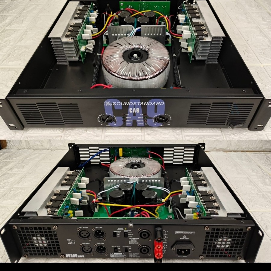 POWER AMPLIFIER SOUNDSTANDARD CA9/CA 9 BODY PANJANG