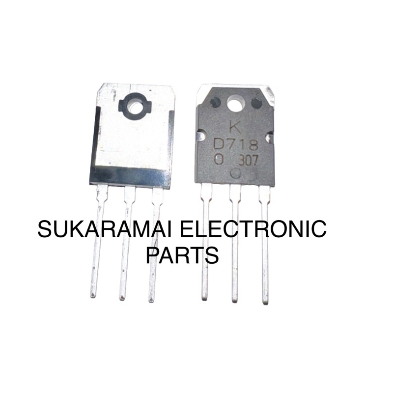 Transistor D 718 D718 ORIGINAL Asli