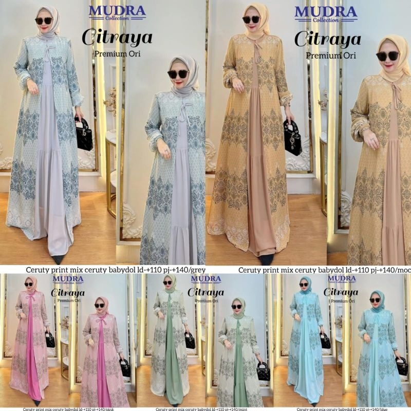 Citraya Gamis ori by Mudra Hijab
