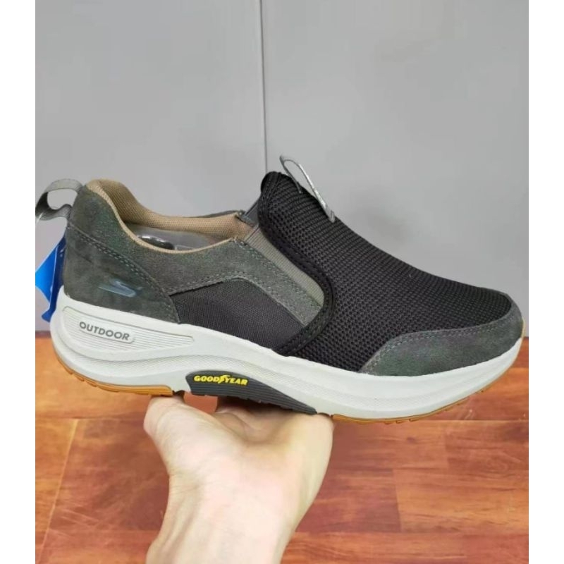Skechers pria Go walk outdoor / Sepatu pria skechers goodyear Outdoor