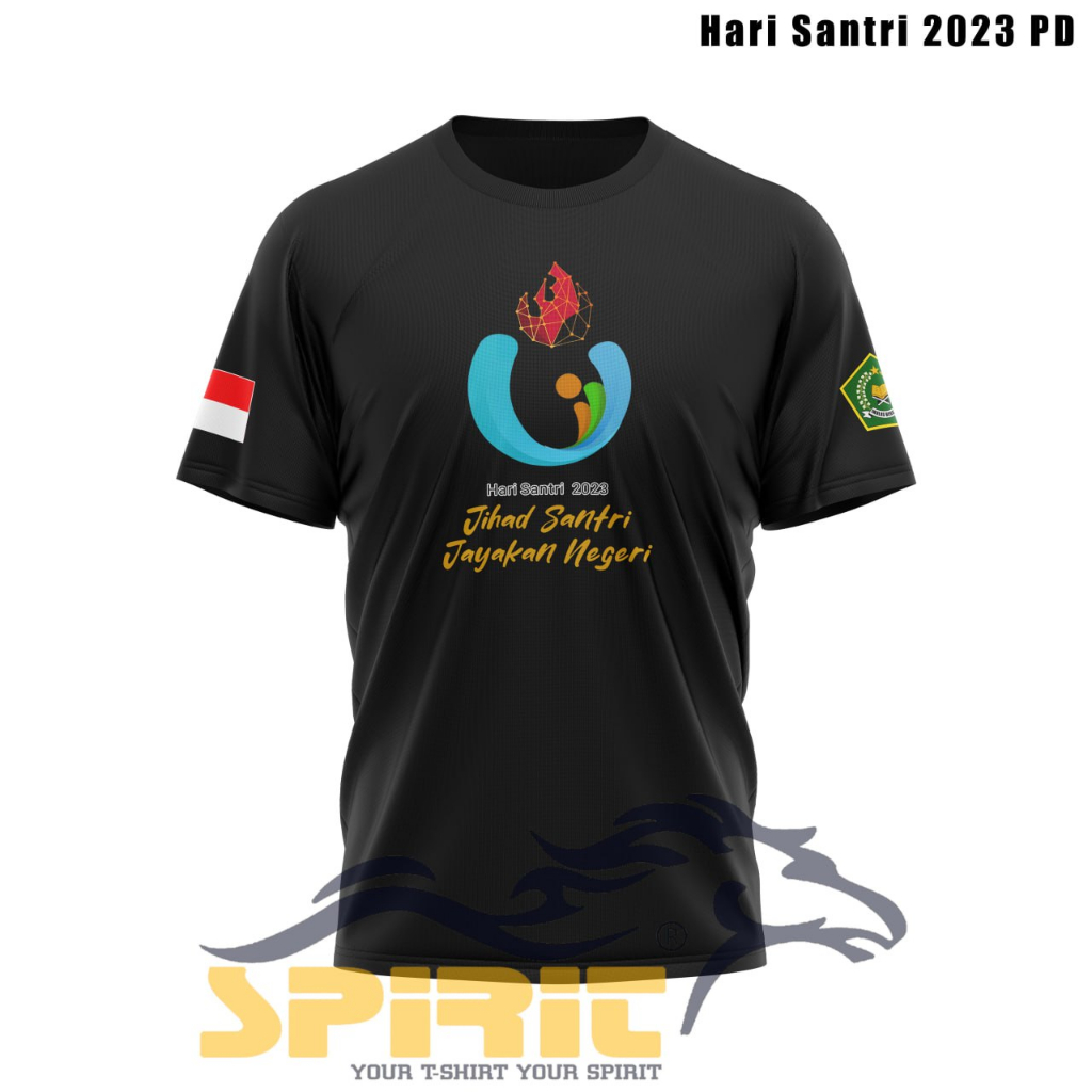 Kaos Hari Santri 2023 Baju Hari Santri 2023 Kaos Santri NU Putra Putri Lengan Pendek Nasional Terbar