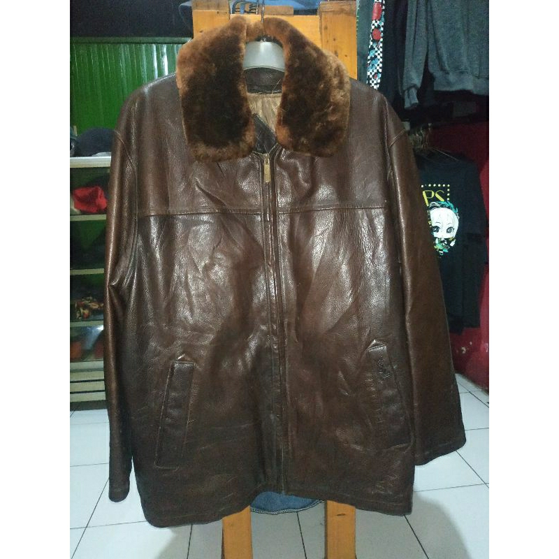 Yves saint Laurent leather jacket