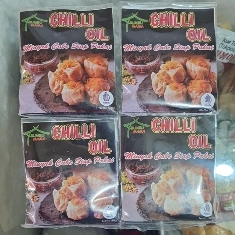 

Bumbu Mama Chili Oil Minyak Cabe siap Pakai 50 gram