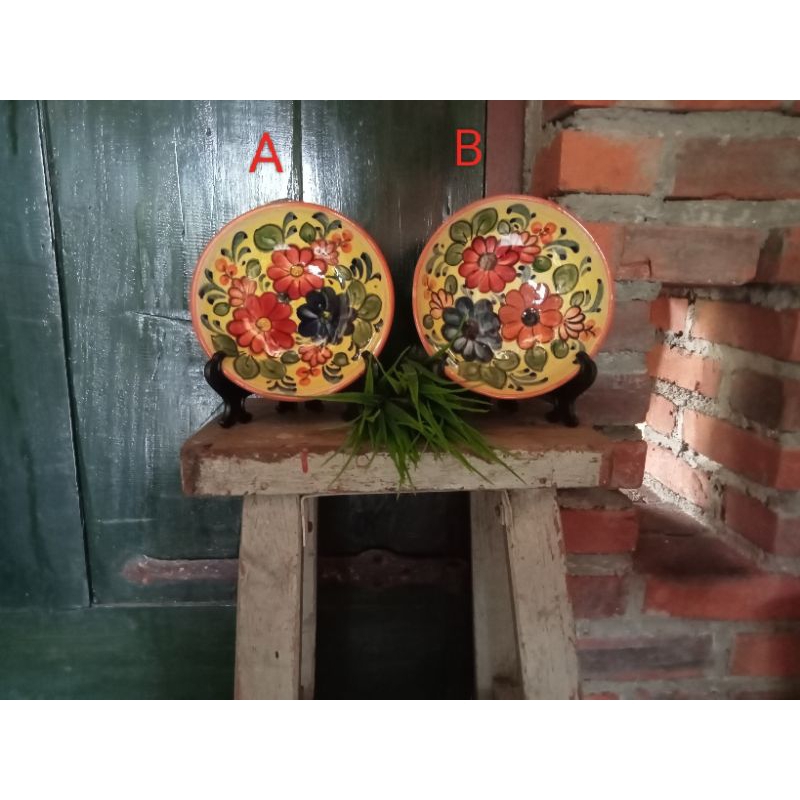 sale piring keramik/piring hiasan dinding/dekorasi/pajangan dinding/piring keramik/hiasan/pajangan