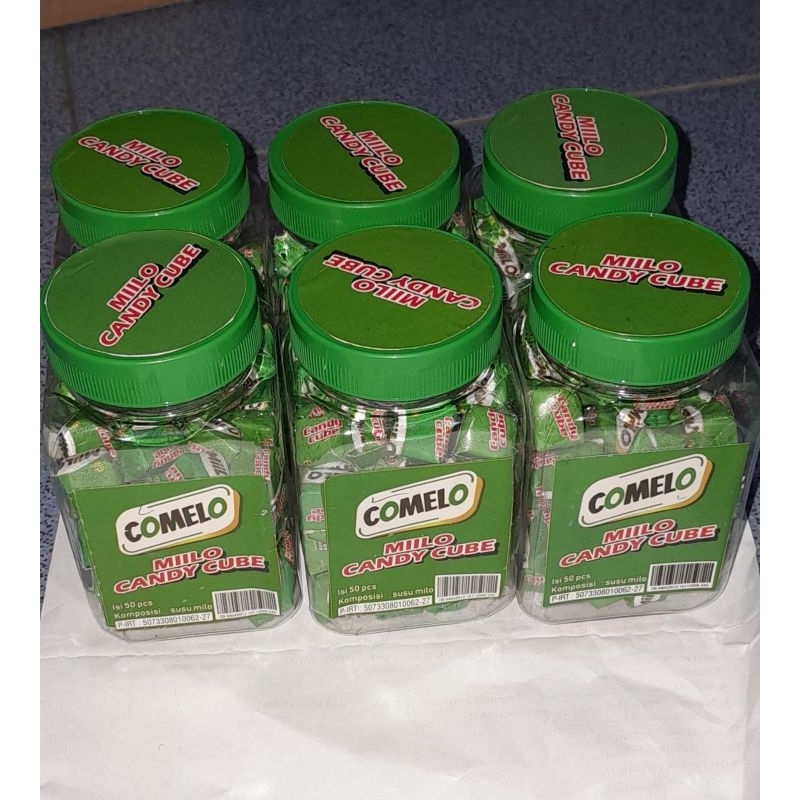 

comelo miilo candy/milo lokal isi 50 pcs