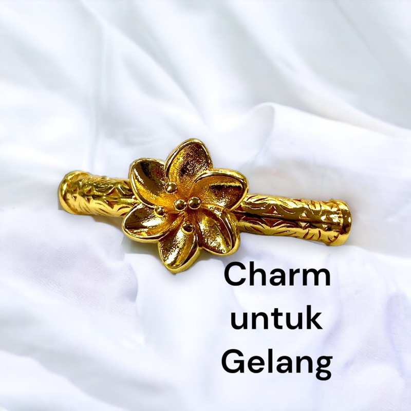 Leontin gelang mainan gelang variasi gelang untuk tali kawat atau tali emas hongkong