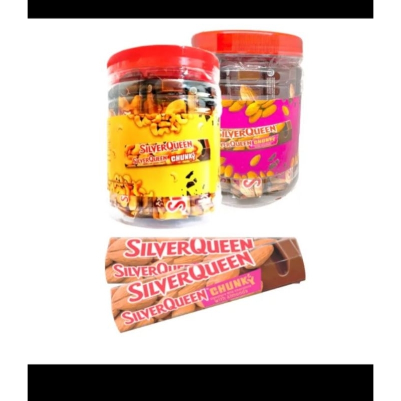

silvetqueen coklat 30gram almond