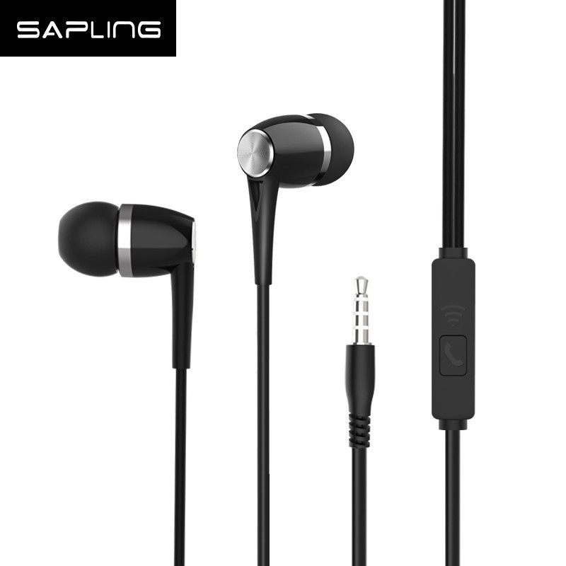Sapling SE18 Earphone Kabel Jack 3.5mm- Headfree Sapling SE18