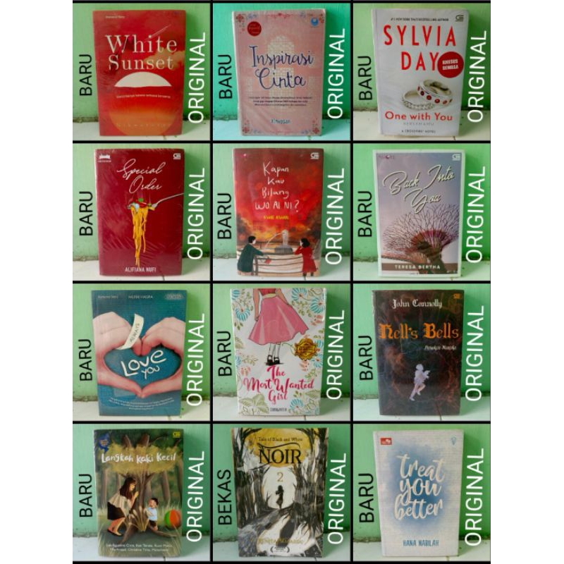 ( Original )( BARU & BEKAS ) Obral Buku Novel Dee Lestari Wulanfadi Raditya Gramedia Teenlit Violet 