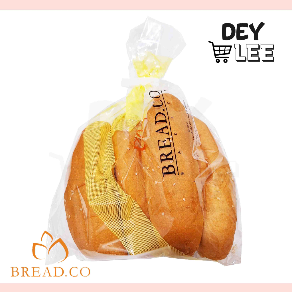 

BREADCO Roti Hotdog / Long Bun isi 4 pcs Bandung