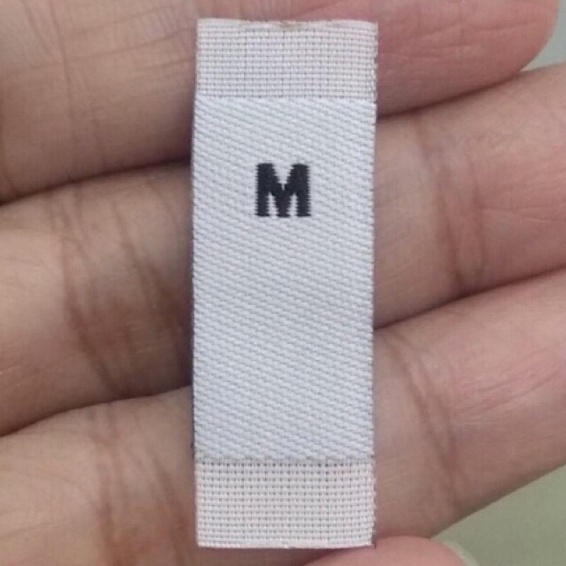 

LABEL WOVEN RAJUT BORDIR ALL SIZE LIPAT SUPER PREMIUM CO 1X DIKIRIM 120PCS