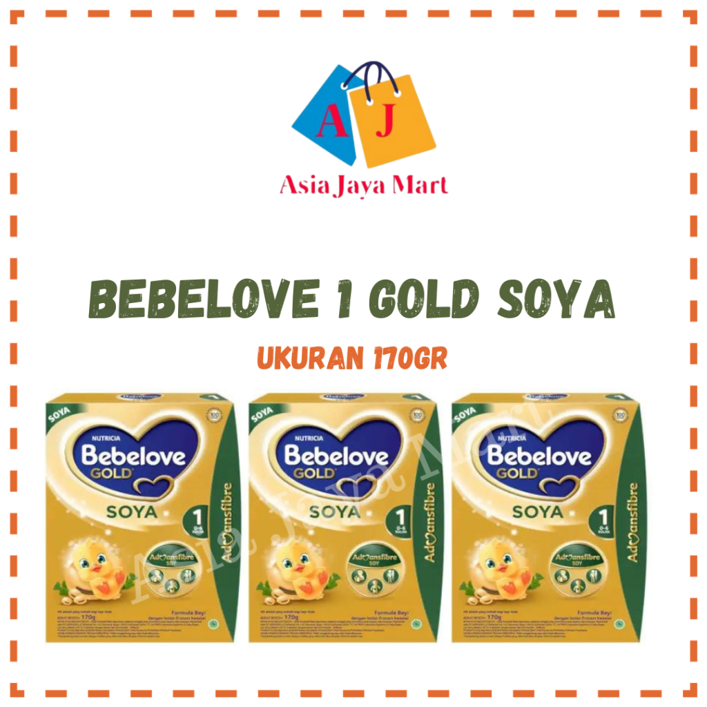BEBELOVE 1 GOLD SOYA 170GR