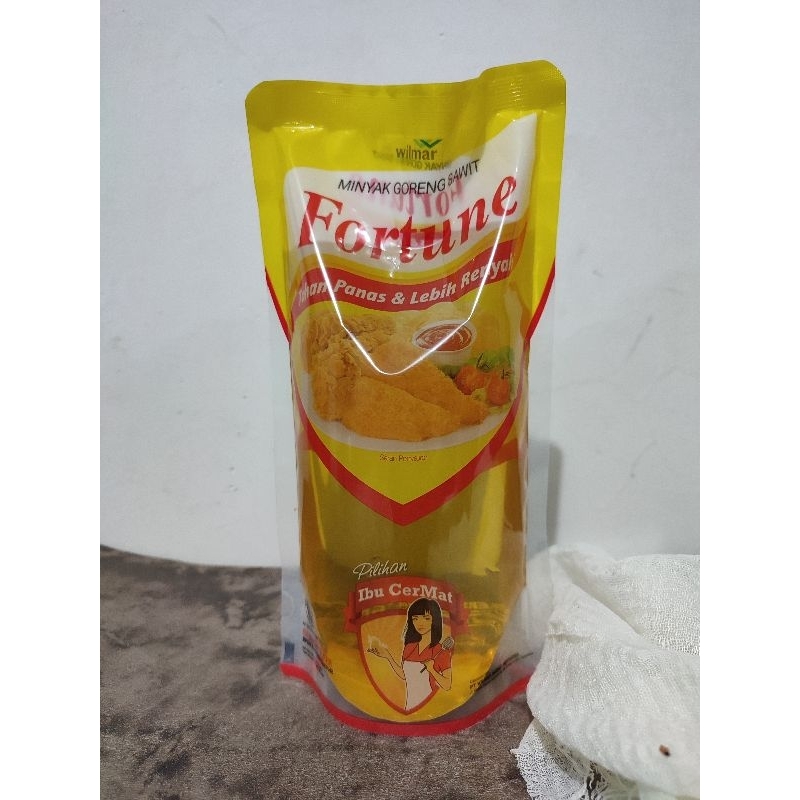 

Minyak Goreng Fortune Pouch 1 Liter Luar Kota Cashback