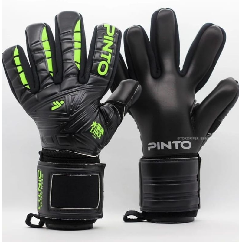 TERBARU SARUNG TANGAN KIPER PINTO BLACK LIME / SARUNG TANGAN KIPER DEWASA /SARUNG TANGAN KIPER LENGK