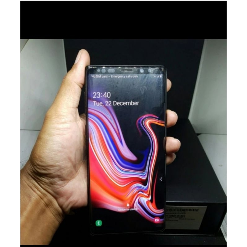 HP SAMSUNG GALAXY NOTE 9, 512GB, warna Black Midnight