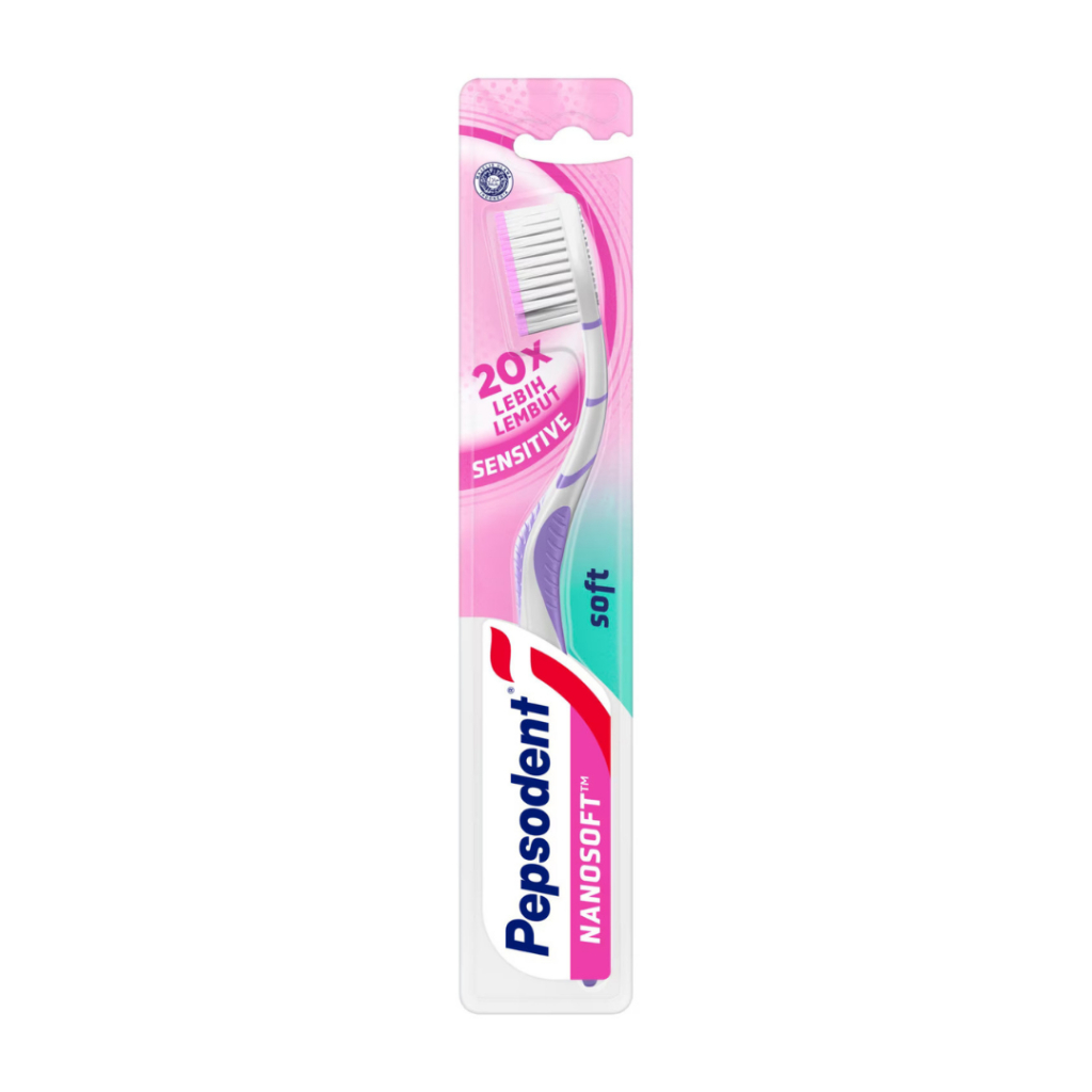 Sikat Gigi Pepsodent Sensitive Nano Soft