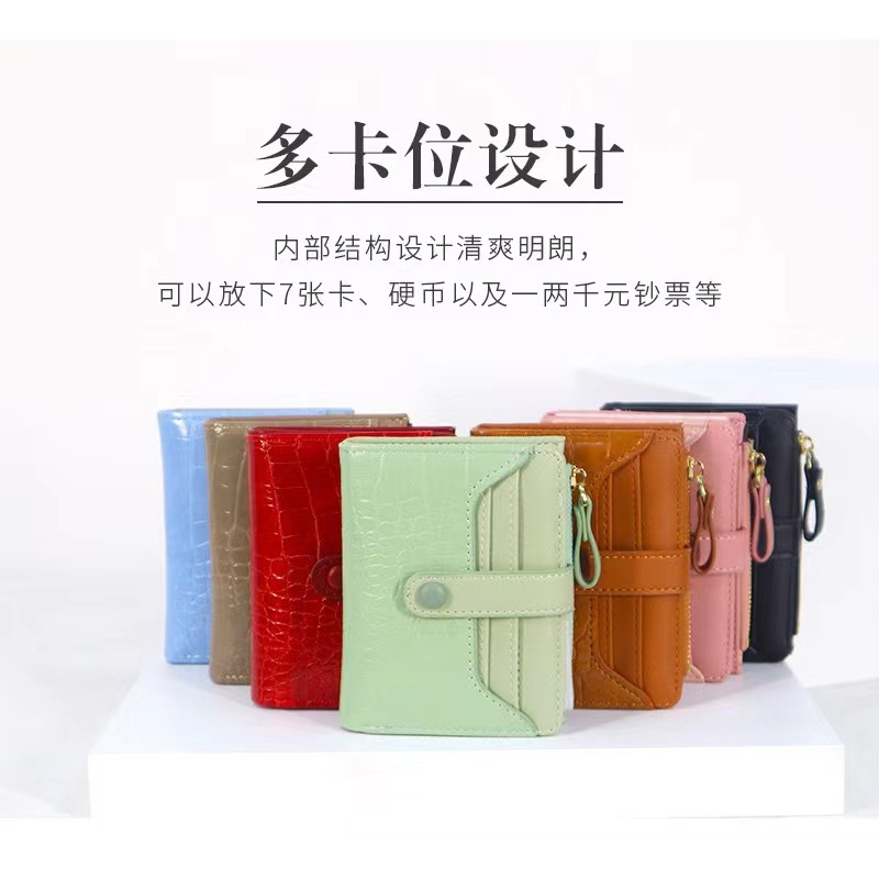 wallet wanita import fashion dompet wanita kulit leather croco az6049 terlaris best seller