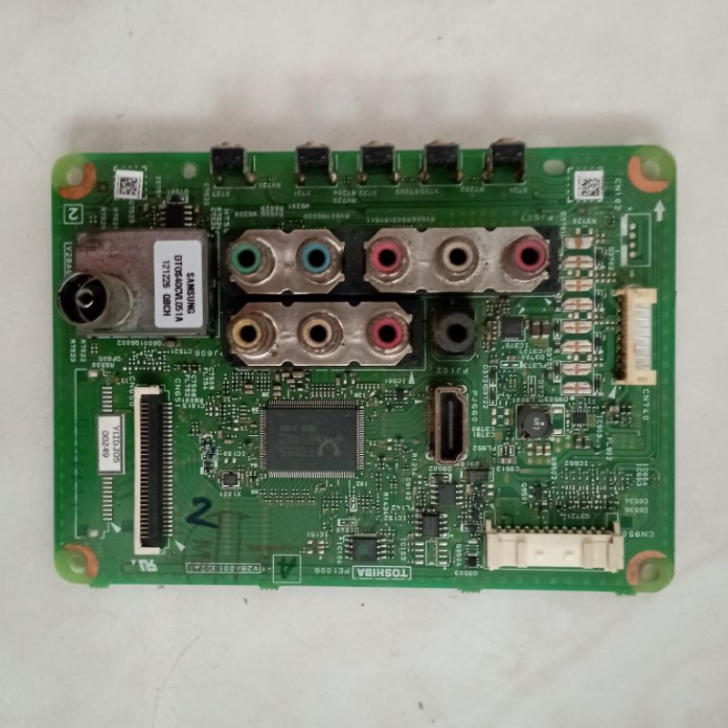 MB MOBO MAINBOARD MODULE MESIN TV TOSHIBA 24HV10E1/24HV10E2/24HV10E3