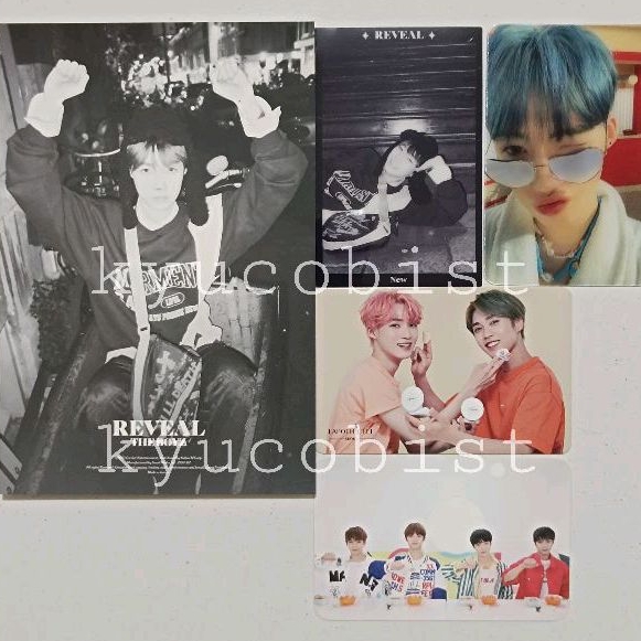 The Boyz - New (Chanhee) Reveal Boy Ver Postcard + Photofilm (PF), Thrilling Sparkling Splash Ver, L