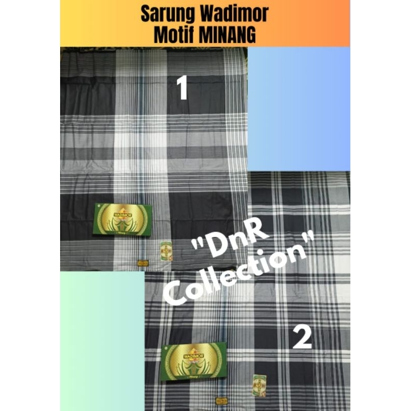 SARUNG TENUN WADIMOR MINANG