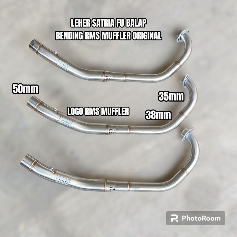leher satria fu balap bending satria fu balap porting rms muffler original