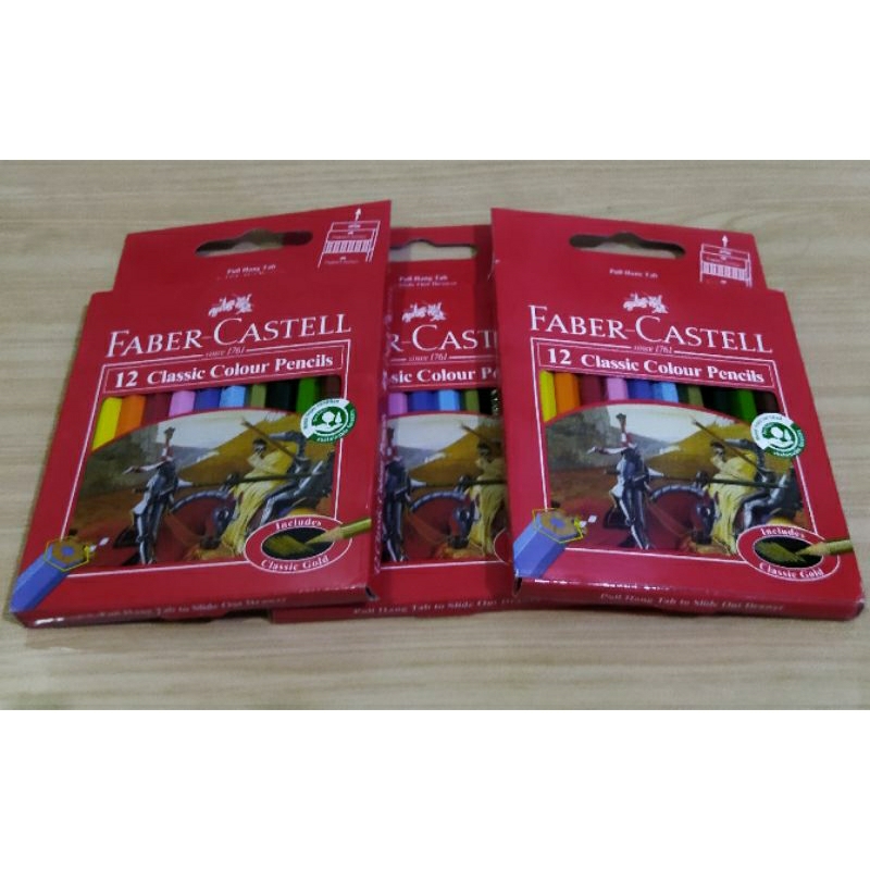 

pensil warna faber castle 12warna pendek