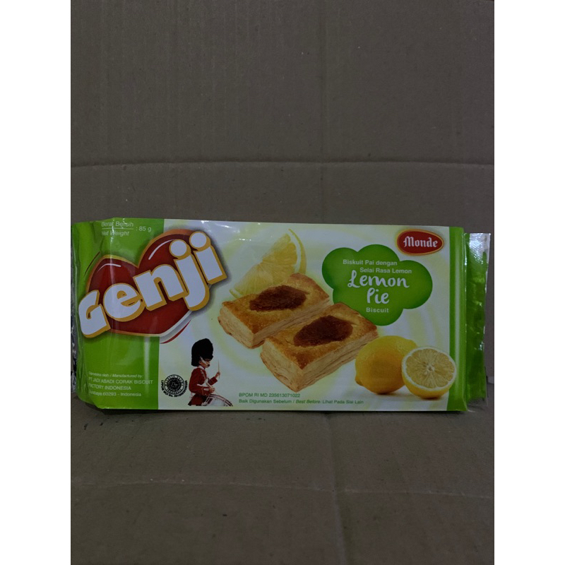 

Genji lemon pie biskuit (110 gr)