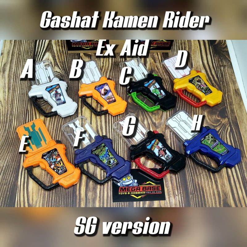 Gashat Kamen Rider Ex Aid sg version  Bandai Harga Satuan