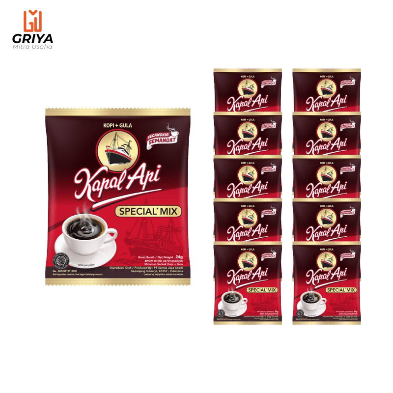 

Kapal Api Special Mix isi 10 Pcs
