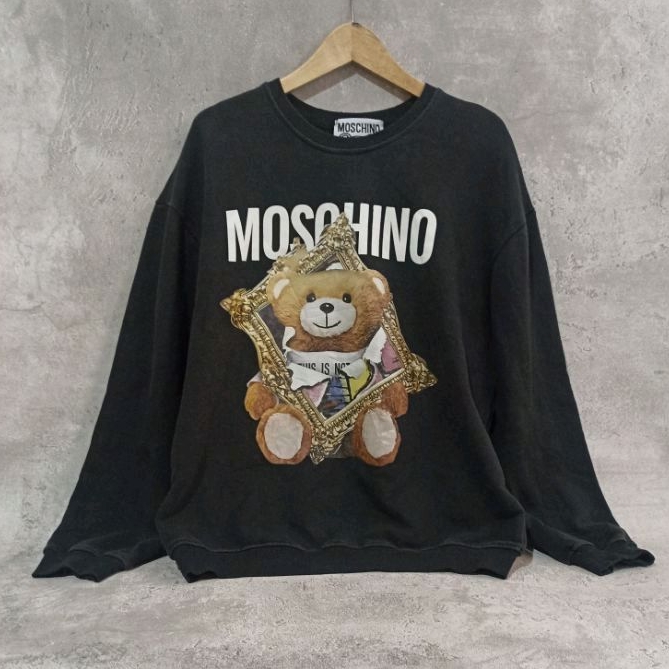 crewneck Moschino second brand