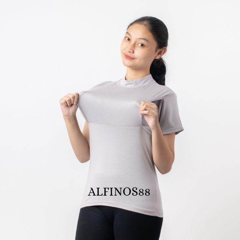 Manset Busui Lengan Pendek | Baju Busui Bukaan Kiri Kanan | Busui Frendly