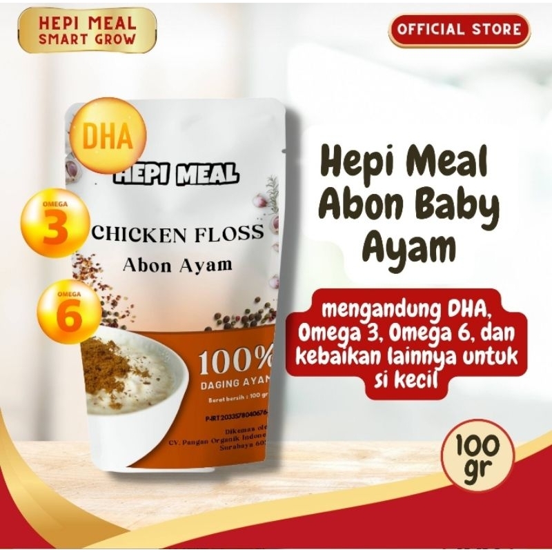 

Abon lembut hepimeal Rasa Ayam