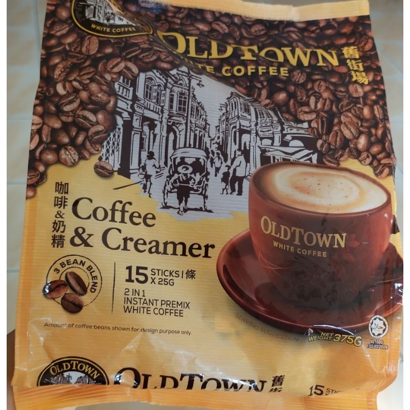 

OLD TOWN White Coffee COFFEE & CREAMER 15 stick