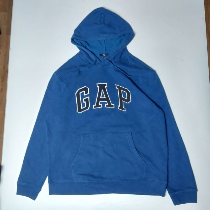 Hoodie GAP Biru Original