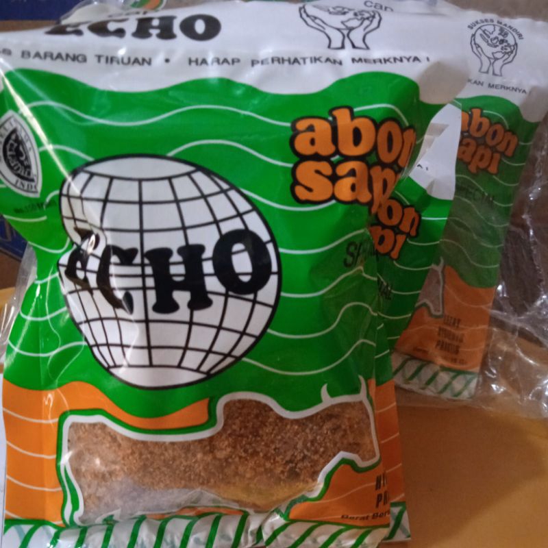 

Abon Sapi Cap Echo 65gr