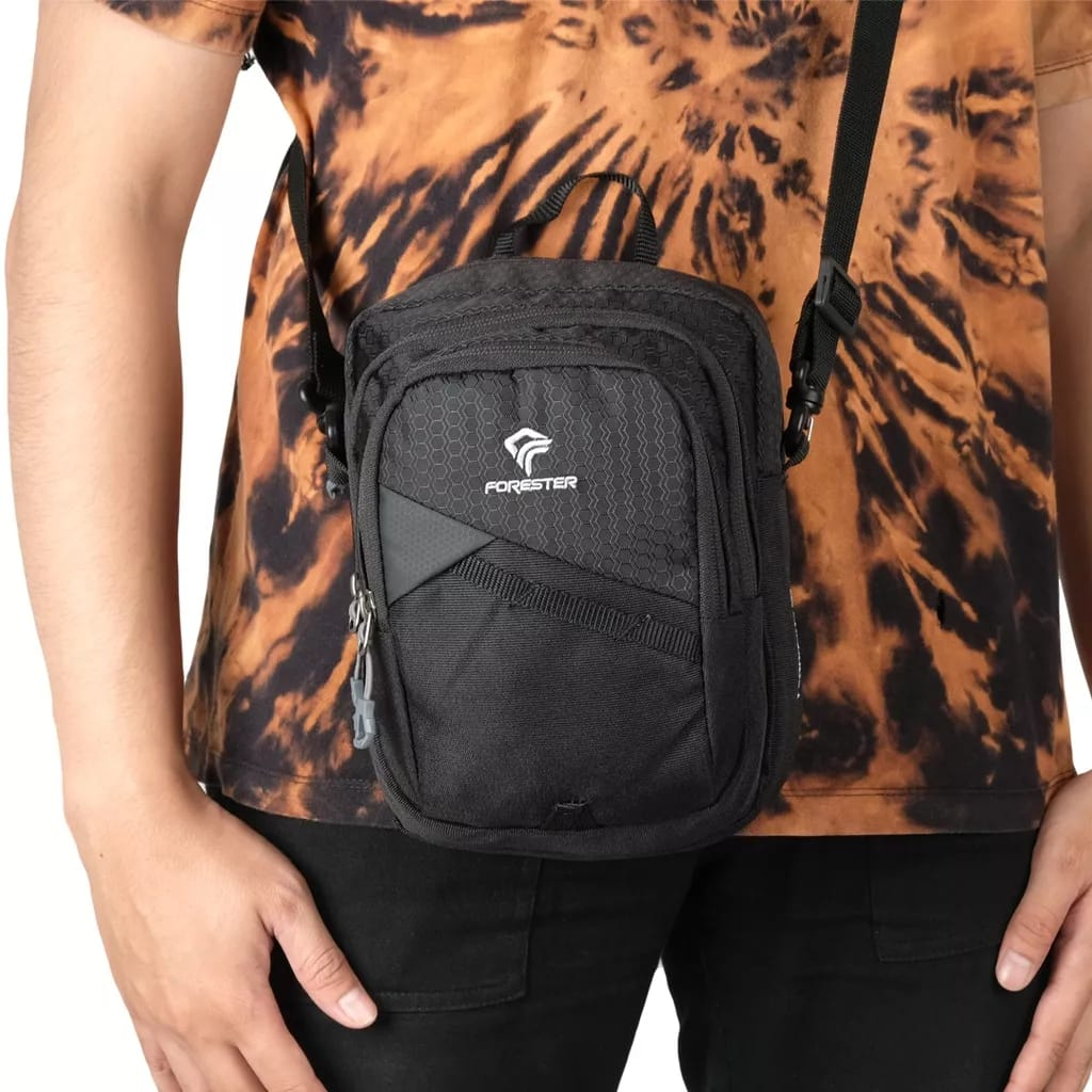 Tas Selempang Pria Forester 30312 + Cover Bag