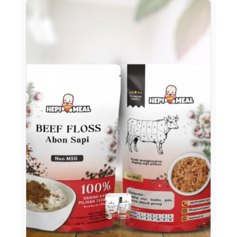 

abon bayi rasa sapi ukuran 100gr