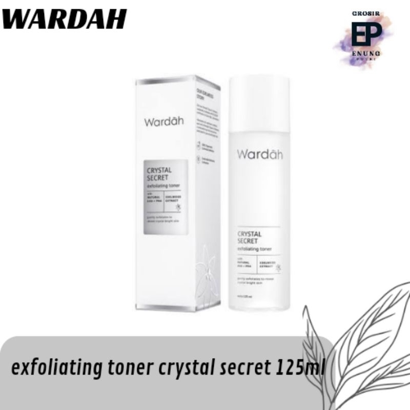 WARDAH CRYSTAL SECRET EXFOLIATING TONER 125 | TONER WARDAH