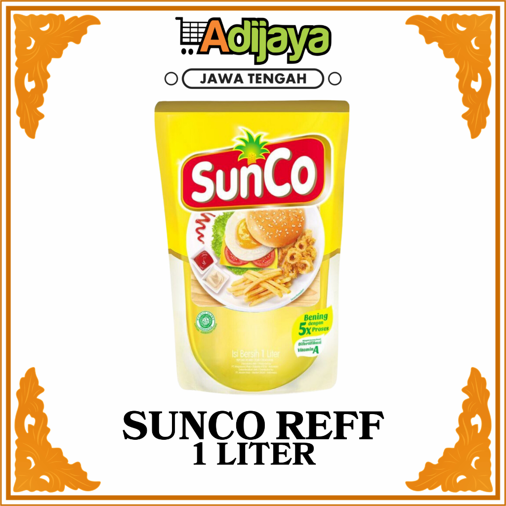 

SUNCO MINYAK GORENG REFFIL 1 LITER
