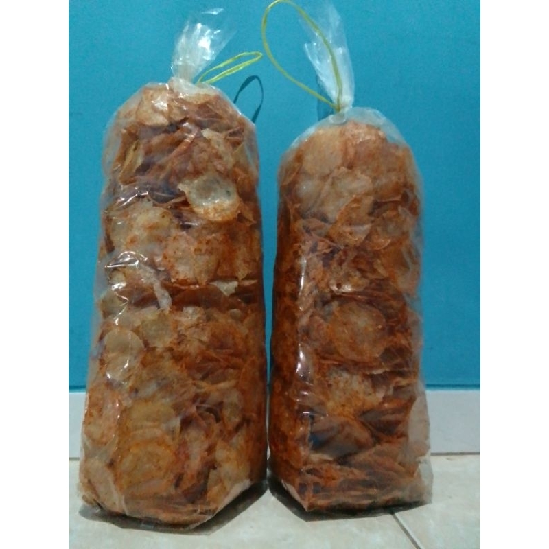 

KERIPIK KACA / KERIPIK BELING BUMBU MELIMPAH ( 1KG )