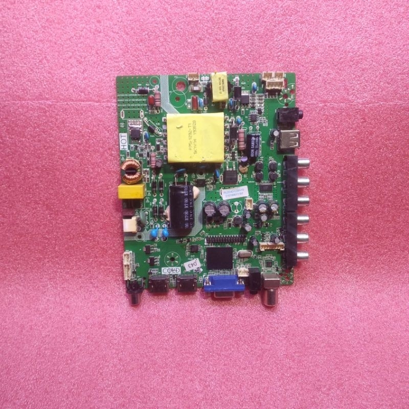 POLYTRON PLD 24D123NVG MESIN TV - MOTHERBOARD - MB - MAINBOARD POLYTRON PLD24D123NVG