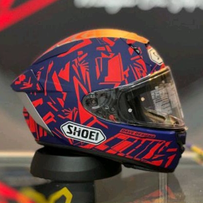 Shoei XSPR Pro Marquez Dazzle Helm Full Face Helm Motor