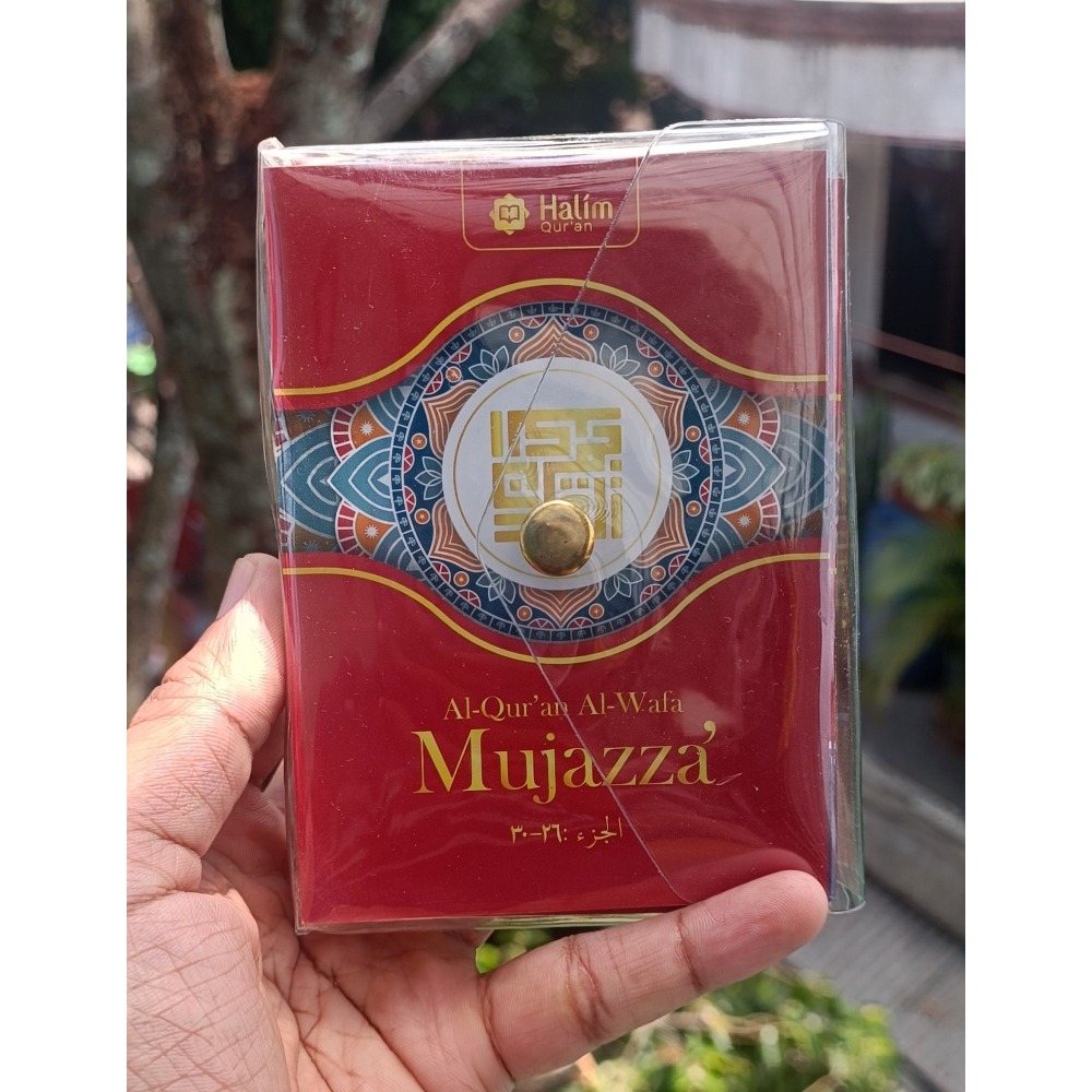 ALquran MUZZAJA PER 5 JUZ ALWAFA A7 (saku) /halim quran
