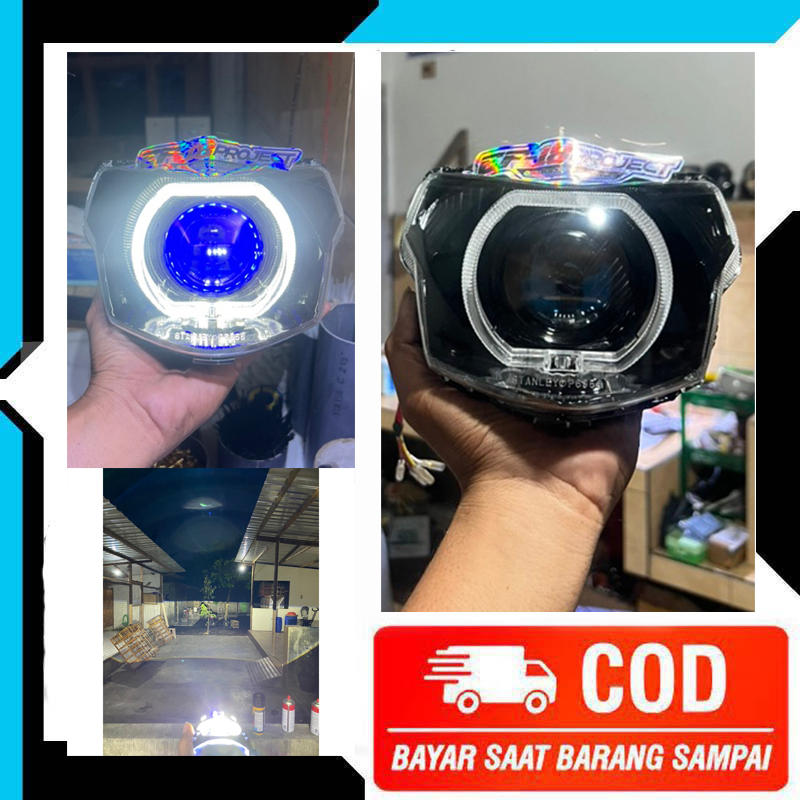 Lampu Depan Biled Vega ZR Paket Lengkap