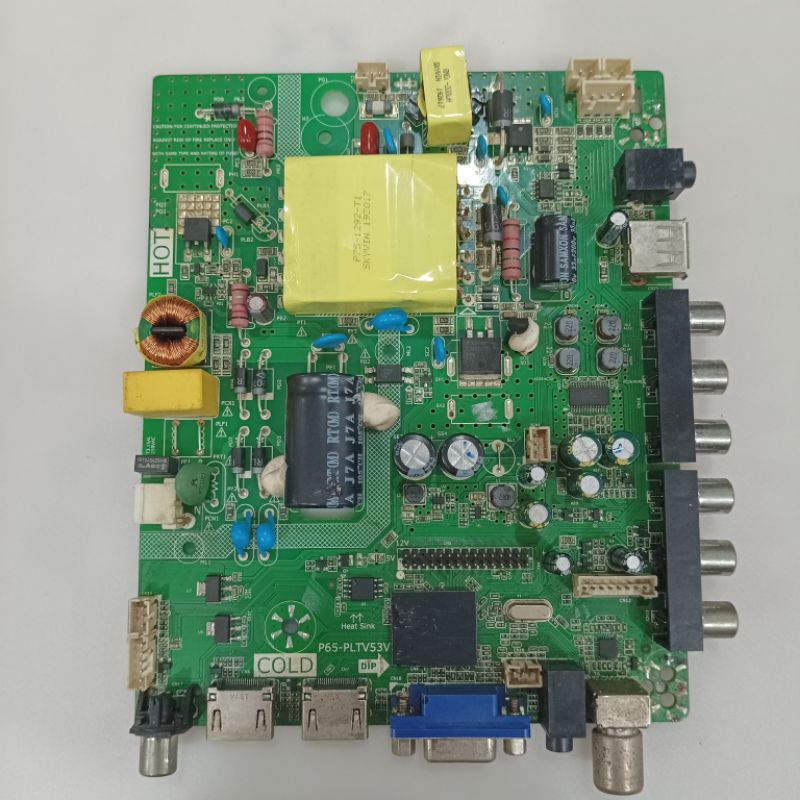 POLYTRON PLD 32T7511G SECOND - MB ORI TV LED POLYTRON - MAINBOARD MOTHERBOARD MENBOARD MOBO BOARD MO
