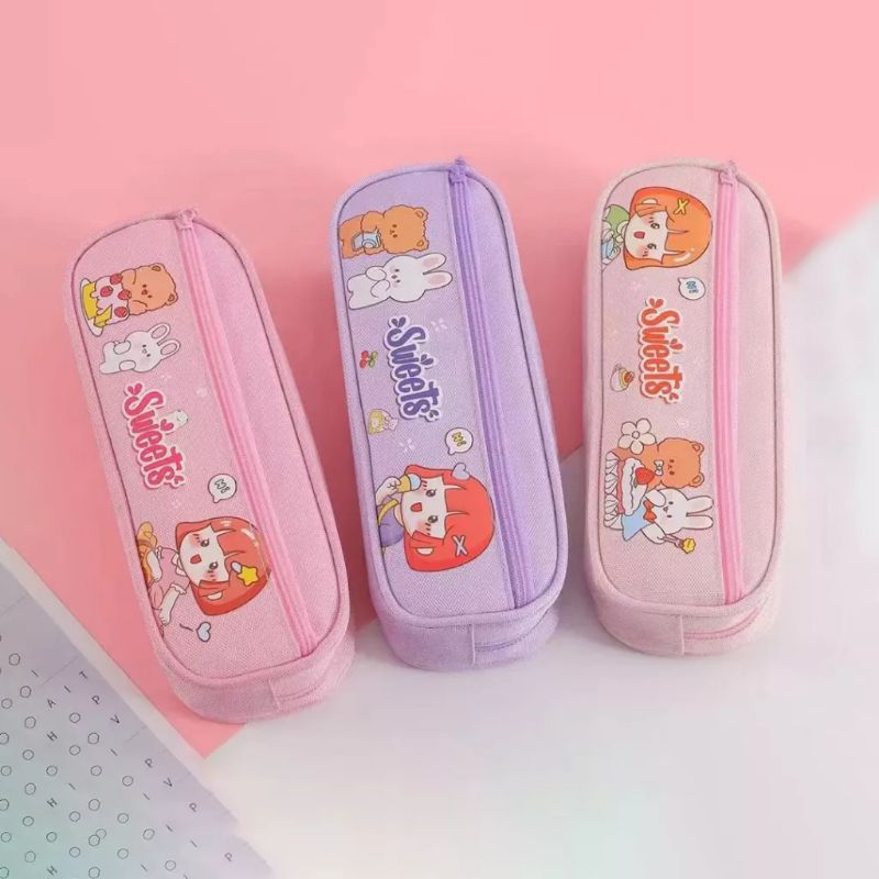 

Tempat Pensil / Tempat Alat Tulis Motif Lucu / Pencil Case Cartoon / Tempat pensil anak karakter