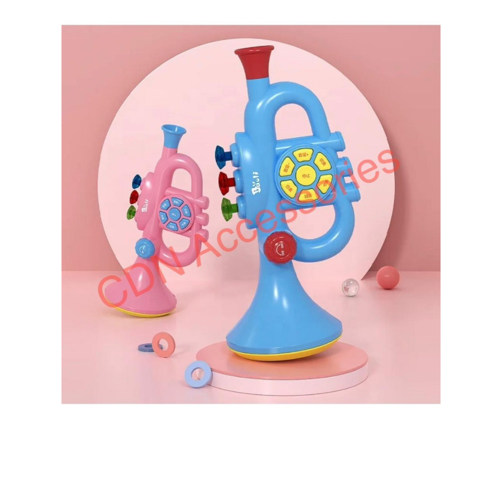 Mainan Alat Musik Tiup Anak Trumpet Trompet Terompet