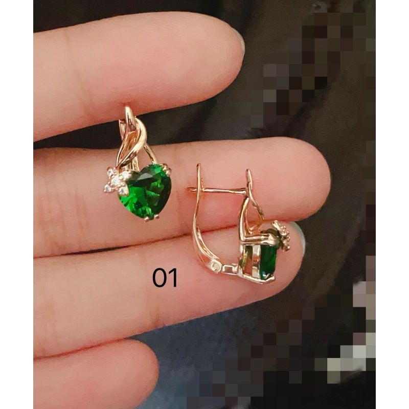 promo Anting wanita lapis emas model baru tercantik