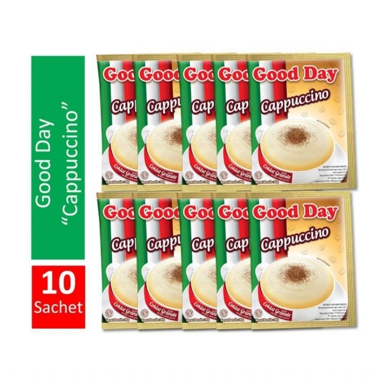 

GoodDay Cappuccino 1 renceng isi 10pcs