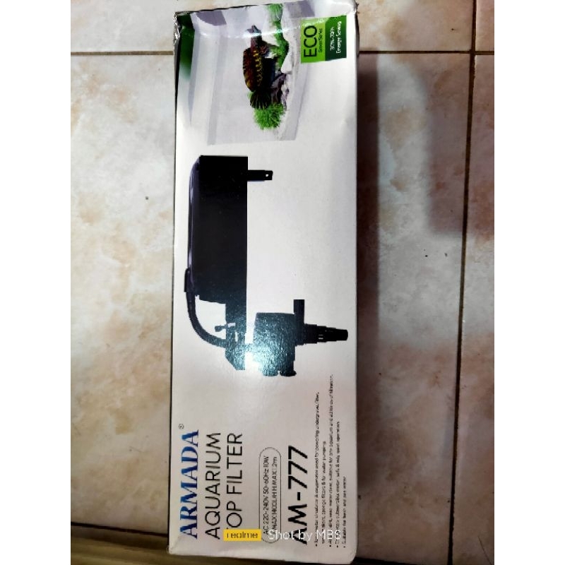 Armada 777 TOP FILTER FILTER AQUARIUM Mesin 1600